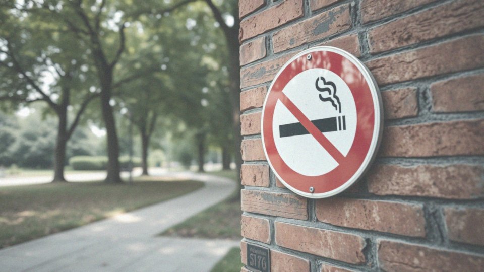 Jakie oznakowanie jest wymagane w miejscach publicznych dotyczących zakazu palenia?