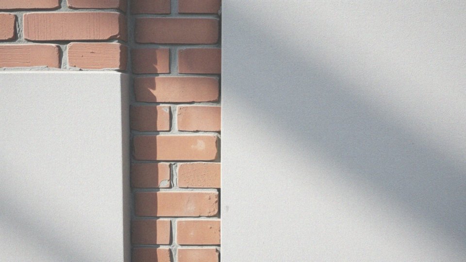 Jak czerwona cegła współgra z szarymi ścianami?