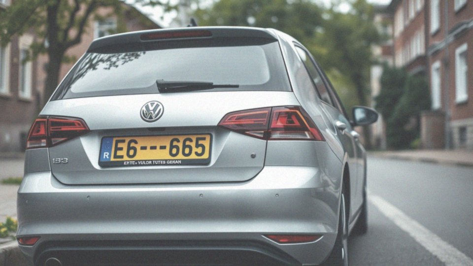 Żółte tablice rejestracyjne w Niemczech – jak są używane?