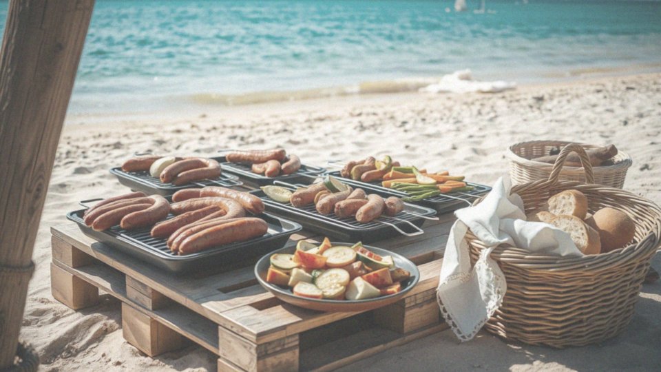 Jakie są baskalne atrakcje związane z grillowaniem na plaży?