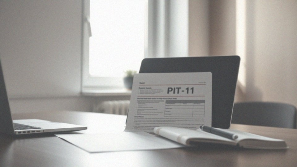 Co zawiera formularz PIT-11?
