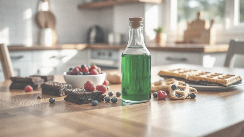 Jakie są zalety używania syropu z mięty jako dodatku do deserów?