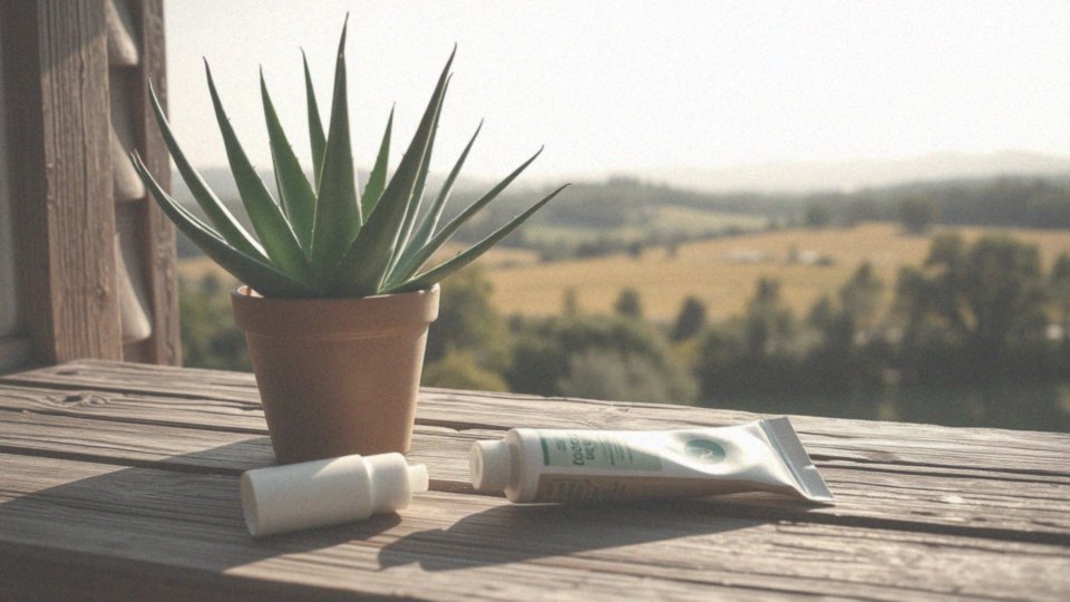 Czy aloes łagodzi podrażnienia po opalaniu?