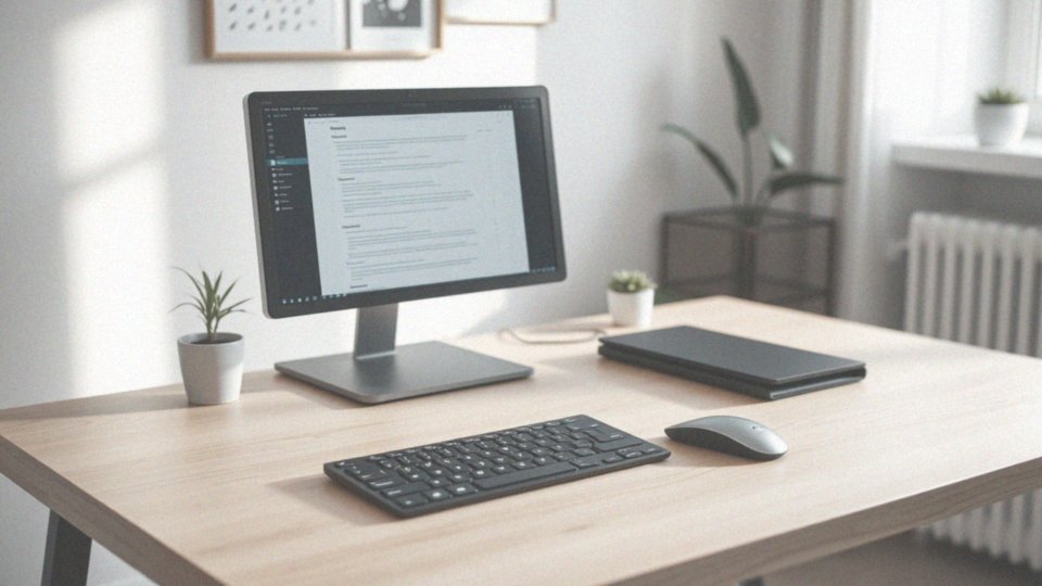 Jak można poprawić ergonomię pracy przy komputerze, aby uniknąć cieśni nadgarstka?