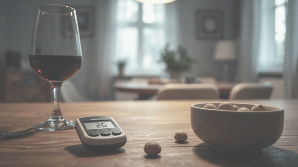 Jak alkohol wpływa na poziom cukru we krwi?