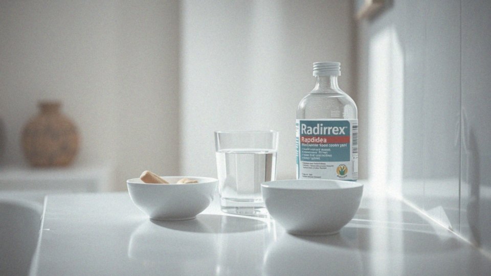 Jakie objawy mogą towarzyszyć stosowaniu Radirex?