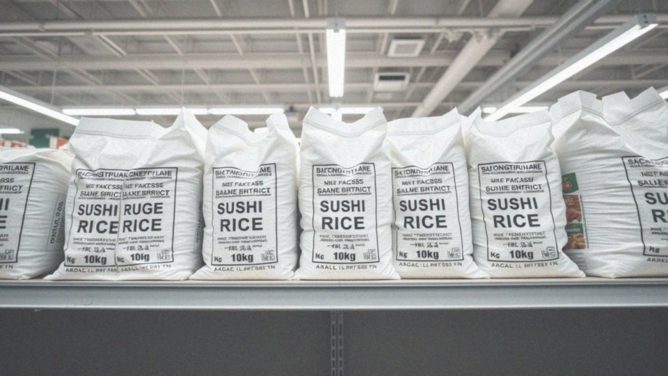 Gdzie znaleźć ryż do sushi w dużych opakowaniach?