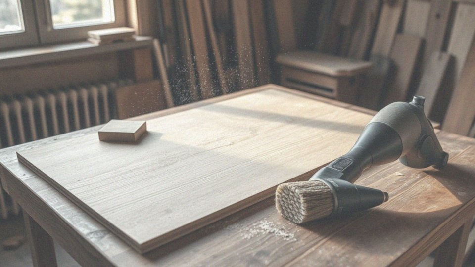Jakie są metody usuwania pyłu po szlifowaniu sklejki?