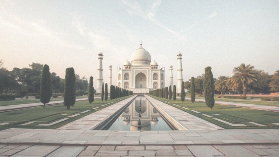 Co symbolizuje architektura Tadż Mahal?