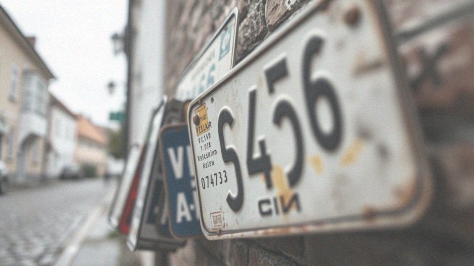 Jakie są rodzaje tablic rejestracyjnych w Polsce?