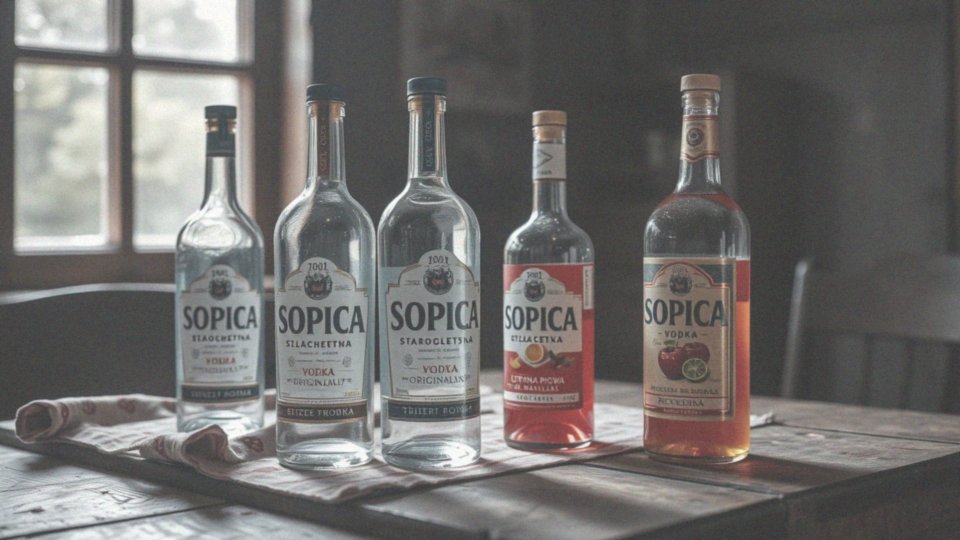 Jakie inne rodzaje wódek Soplica istnieją i ich zawartość procentowa?