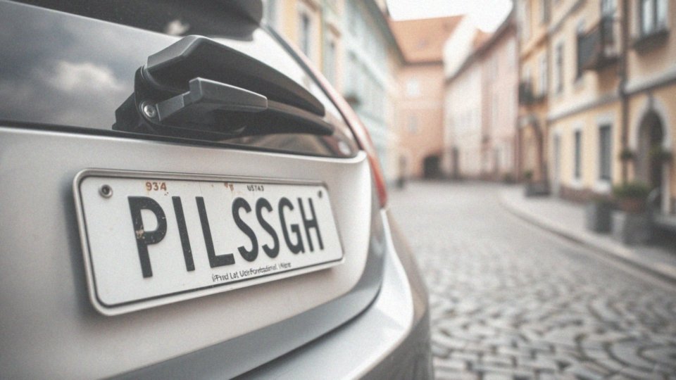 Co oznaczają cyfry na tablicy rejestracyjnej?