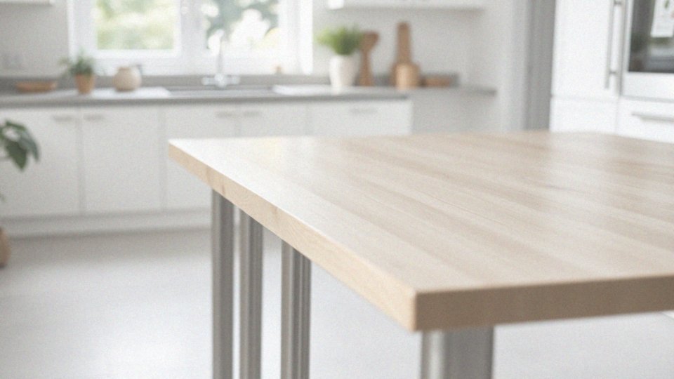 Jakie materiały są stosowane w produkcji stołów o wysokości 85 cm?