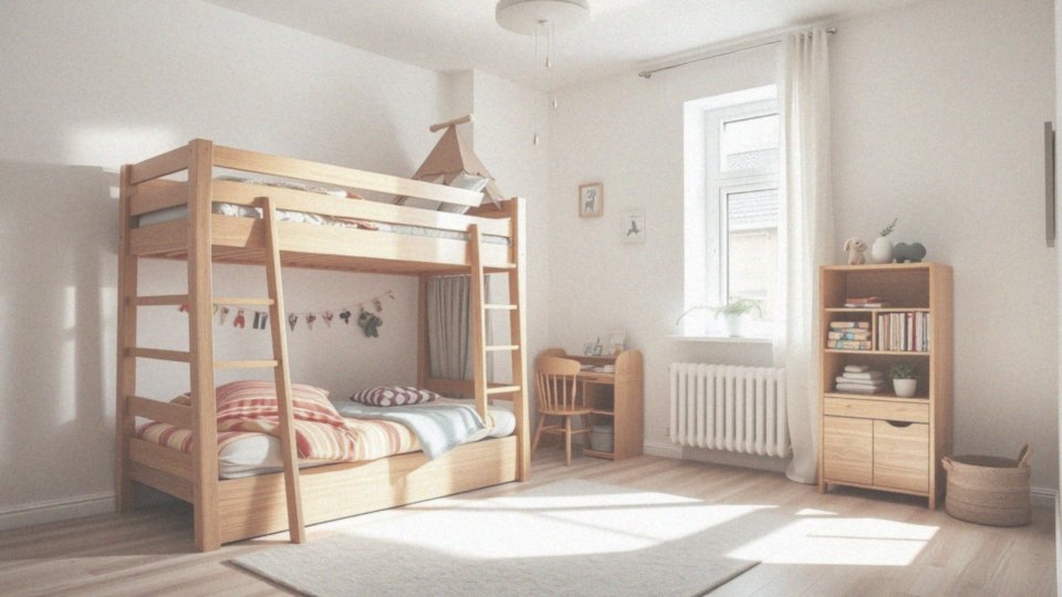 Jakie są zalety łóżek piętrowych w pokoju dla rodzeństwa w różnym wieku?